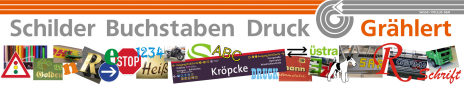 Schilder Gr&auml;hlert  in Hannover 
